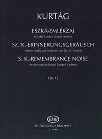 S. K. ERINNERUNGSGERAUSCH OP. 12
