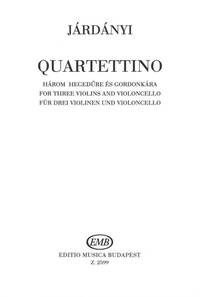QUARTETTINO FUR 3 VIOLINEN UND VIOLONCELLO MUSIQUE D'ENSEMBLE