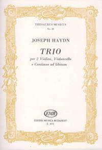 TRIO FUR 2 VIOLINEN, VIOLONCELLO UND CONTINUO AD