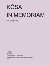 IN MEMORIAM... FUR VIOLA SOLO ALTO