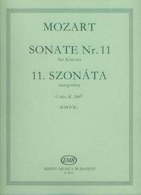 SONATE NR. 11 C-DUR, KV 284B PIANO