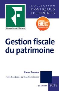 GESTION FISCALE DU PATRIMOINE 2018