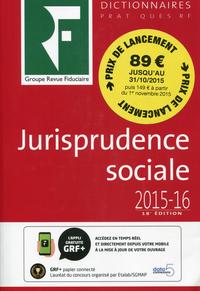 JURISPRUDENCE SOCIALE 2015 16