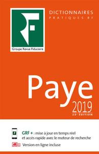 Dictionnaire paye 2019