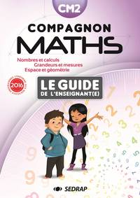Compagnon maths CM2, Guide de l'enseignant