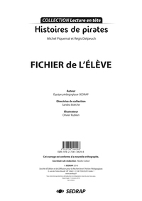 HISTOIRES DE PIRATES - FICHIER