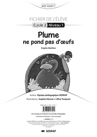 PLUME NE POND PAS D'OEUFS - FICHIER GS