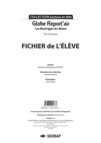 GLOBE REPORT'AIR - LES NAUFRAGES - FICHIER