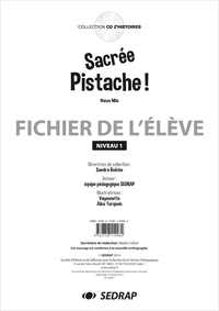 SACREE PISTACHE ! - FICHIER MS