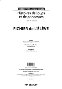 HISTOIRES DE LOUPS ET...- LE FICHIER