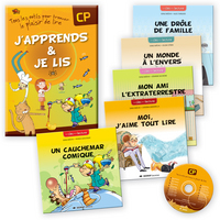 J'APPRENDS ET JE LIS PACK-CD +DOSS. PEDAG.+POCHETTE+5 ALBUMS