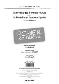 QUI A VOLE LE CAHIER DE DOLEANCES ? - FICHIER