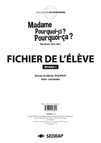 MME POURQUOI-CI POURQUOI-CA - FICHIER GS