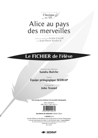 ALICE AU PAYS DES MERVEILLES - FICHIER