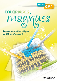 Coloriages magiques CM1, Mathématiques, Fichier photocopiable