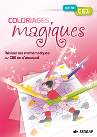 Coloriages magiques CE2, Mathématiques, Fichier photocopiable
