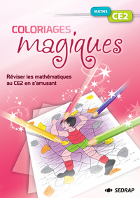 Coloriages magiques CE2, Mathématiques, Fichier photocopiable