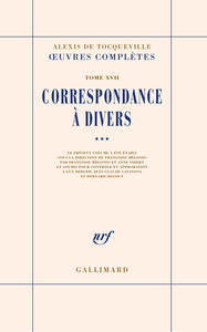 Correspondance à divers