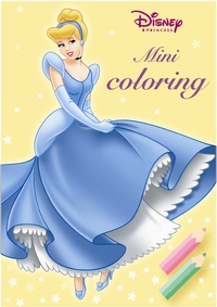 DISNEY PRINCESSES - MINI COLORING