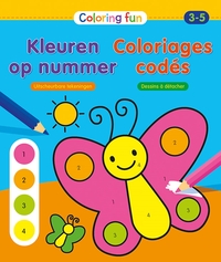 BLOC COLORIAGE - COLORIAGES CODES (3-5 A.)