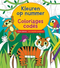 LES GENTILS ANIMAUX - COLORIAGES CODES