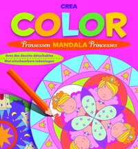 CREA COLOR PRINCESSES MANDALA (AVEC DES DESSINS DETACHABLES)