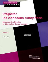 PREPARER LES CONCOURS EUROPEENS - VOLUME 2