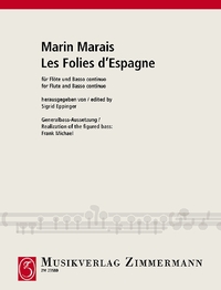 LES FOLIES D ESPAGNE - FLUTE AND BASSO CONTINUO.