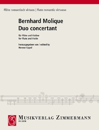 FLOTE ROMANTISCH VIRTUOS - DUO CONCERTANT - FLUTE AND VIOLIN.