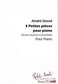 PETITES PIECES (3) --- PIANO