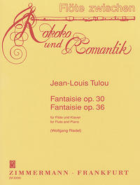 FLOTE ZWISCHEN ROKOKO UND ROMANTIK - DEUX FANTASMES - OP. 30 UND OP. 36. FLUTE AND PIANO.