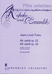 FLOTE ZWISCHEN ROKOKO UND ROMANTIK - AIR VARIE - OP. 22 UND OP. 35. FLUTE AND PIANO.