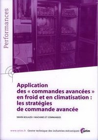 Application des commandes avancées en froid et en climatisation - les stratégies de commande avancée