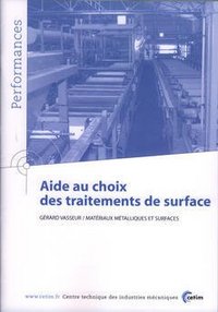 Aide au choix des traitements de surface