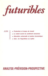 Futuribles 144, juin 1990. Production et temps de travail