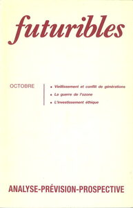 Futuribles 125, octobre 1988. Veillissement et conflit de générations