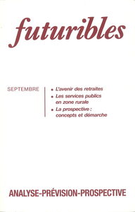Futuribles 179, septembre 1993. L'avenir des retraites