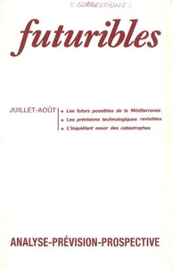 Futuribles 134, juillet-août 1989. Les futurs possibles de la Méditerranée