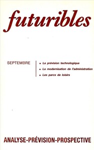 Futuribles 124, septembre 1988. La prévision technologique