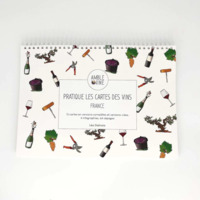 PRATIQUE LES CARTES DES VINS : 15 CARTES EN VERSIONS COMPLETES ET VERSIONS VIDES, 4 INFOGRAPHIES, 64