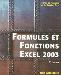 FORMULES ET FONCTIONS EXCEL 2003