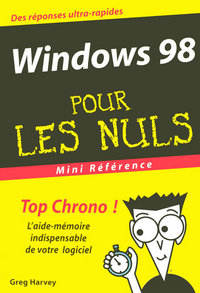 Windows 98 Mini Référence Pour les nuls