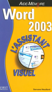 Word 2003 assistant visuel aide mémoire