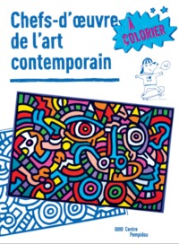 chefs d'oeuvre de l'art contemporain a colorier