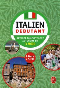 COFFRET ITALIEN DEBUTANT LIVRE + 5 CD