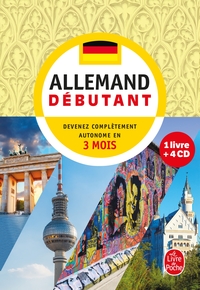 Coffret allemand débutant livre + 4 CD