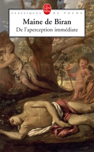 De l'aperception immédiate