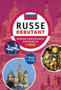 Coffret russe débutant livre + 5 CD