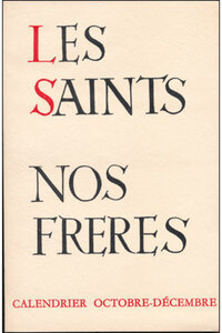 LES SAINTS NOS FRERES TOME 4