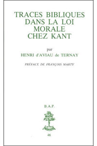Bap n46 - Traces bibliques dans la loi morale de Kant
